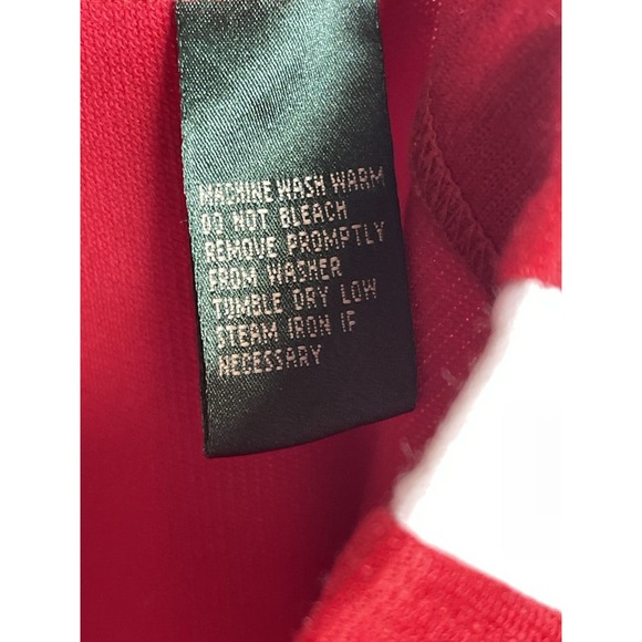 Lauren Ralph Lauren Pants Womens Size L Red Lauren Active Stretch Classic Stripe - Picture 9 of 9